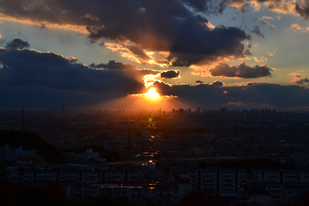 夕暮れ4