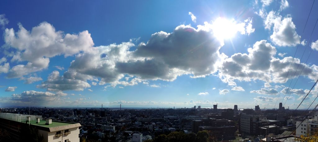 神戸の住宅街