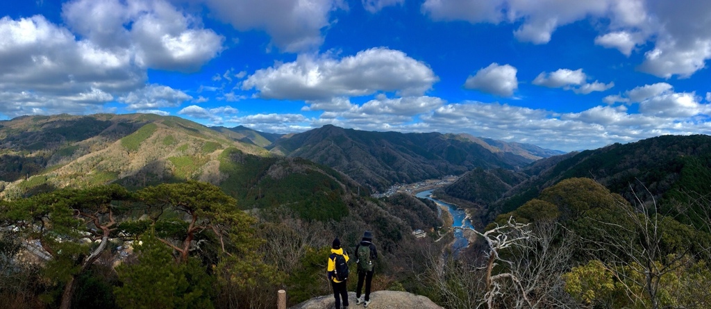 笠置山山頂ｽﾏﾋｮ