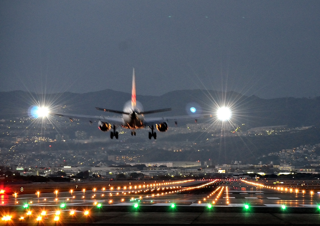 伊丹空港　夜景