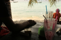 Shake and beach