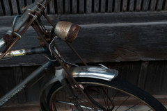 湯浅町めぐり⑧～オブジェ化した自転車
