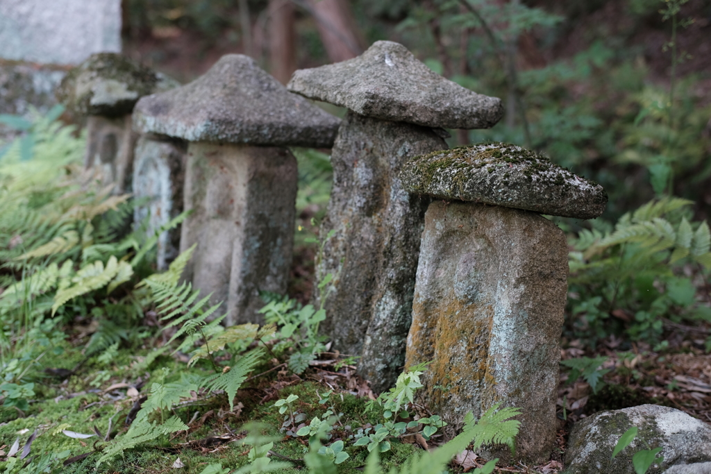 長岳寺の石仏Ⅰ