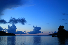 沖縄　夕焼け