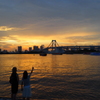 Odaiba Golden Sunset #07