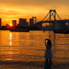 Odaiba Golden Sunset #02