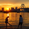Odaiba Golden Sunset #03