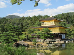 金閣寺にて