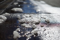 雪溶け