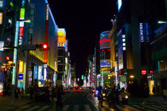 夜の銀座