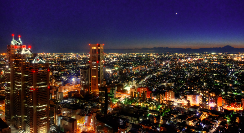 都庁-夜景-
