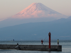 夕暮富士　その２