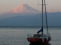夕暮富士　その1