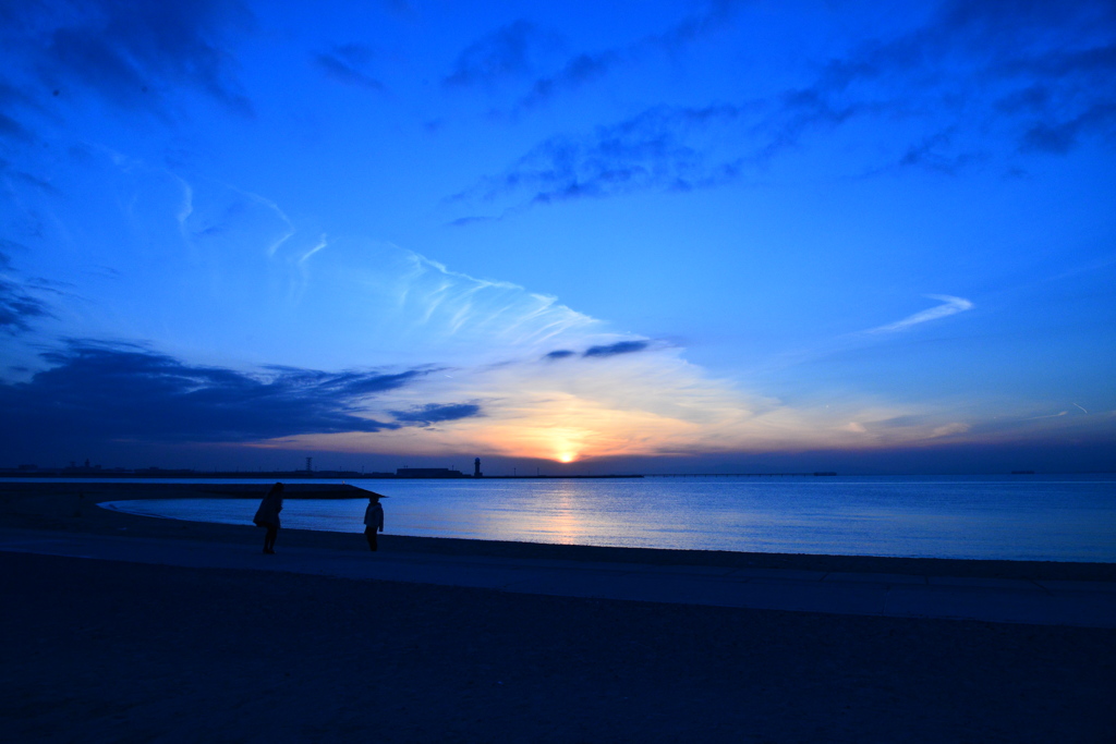 夕日③