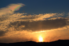 雲と太陽