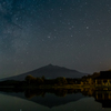 富士見湖の夜・夏