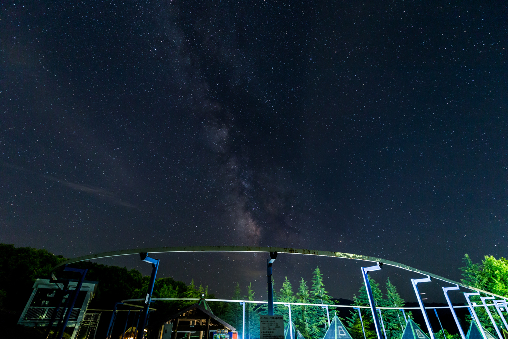 夏夜空