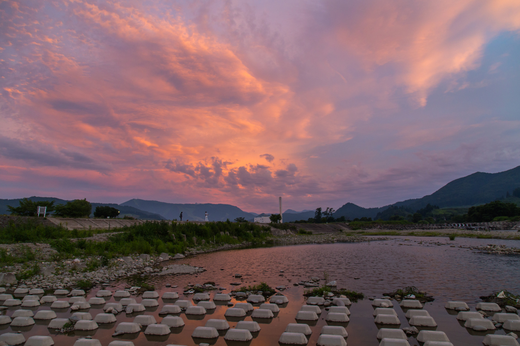 夕焼け散歩