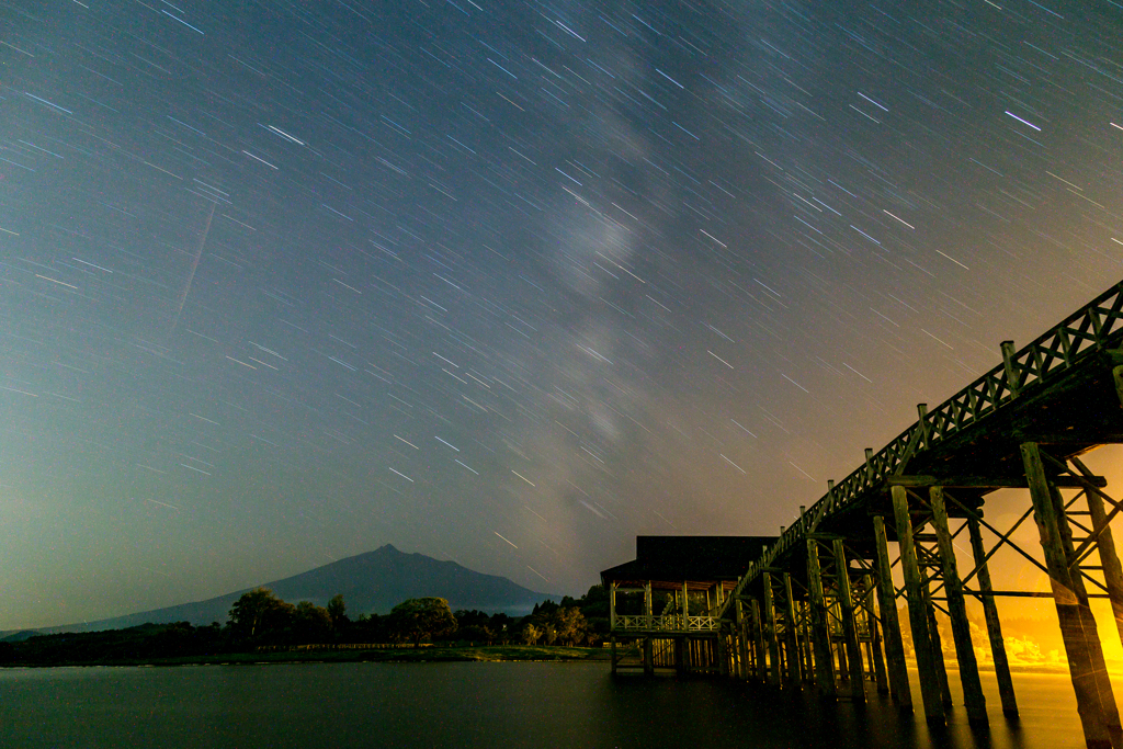 星夜～鶴の舞橋～