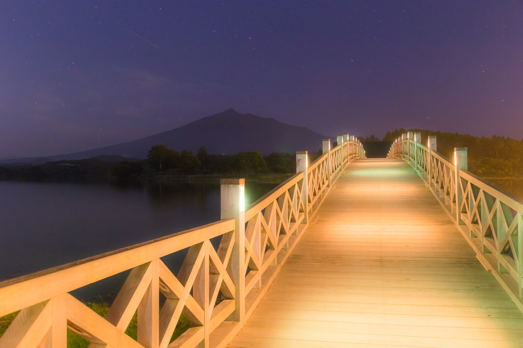 夜の橋・夏