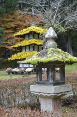 石籠と塔