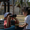 近所の公園にて