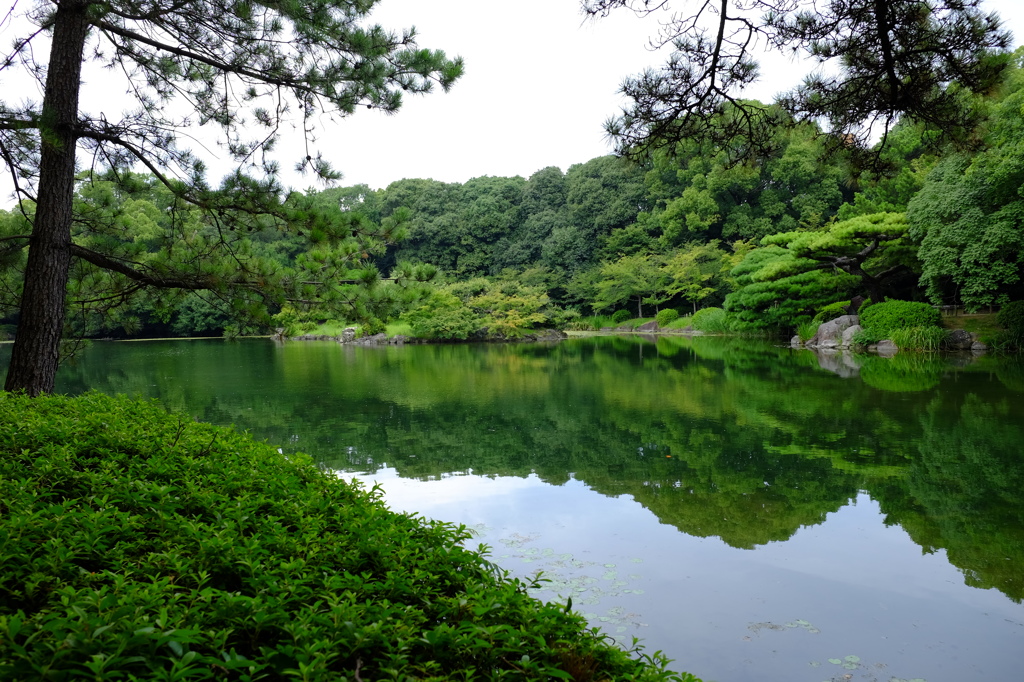 緑あふれる栗林公園