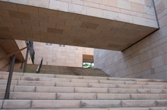 美術館の階段