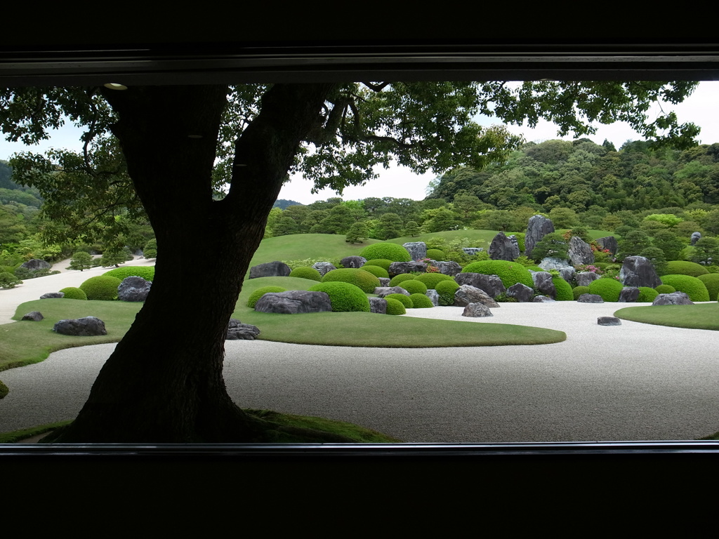 足立美術館の日本庭園