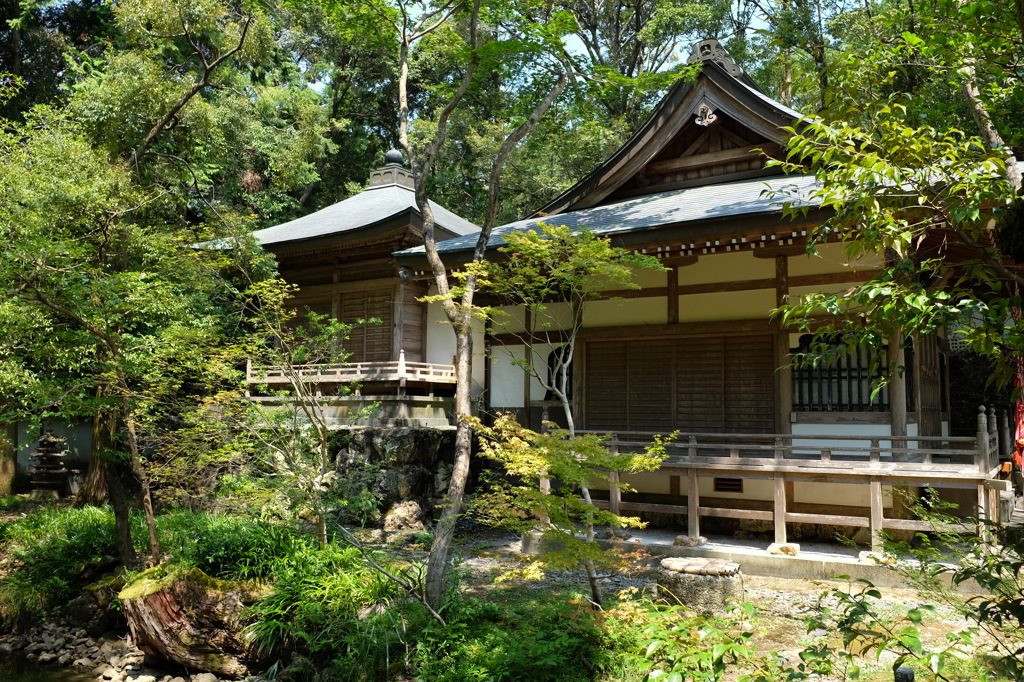 竹林寺の船岡堂