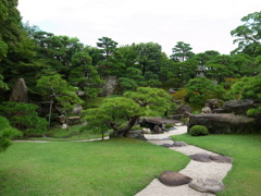 慶雲館の庭