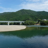 大洲を流れる肱川