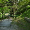 立久恵峡の遊歩道