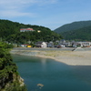 大洲を流れる肱川