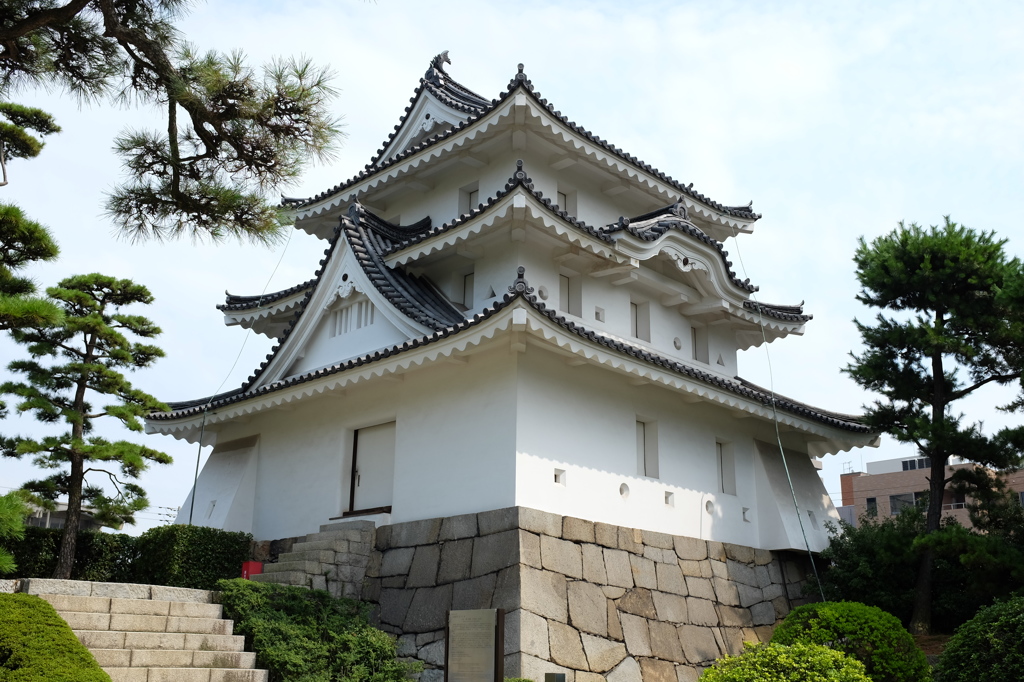 高松城の旧東之丸艮櫓 