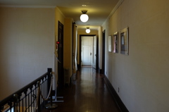ベーリック・ホールの二階廊下