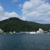 下田港と寝姿山