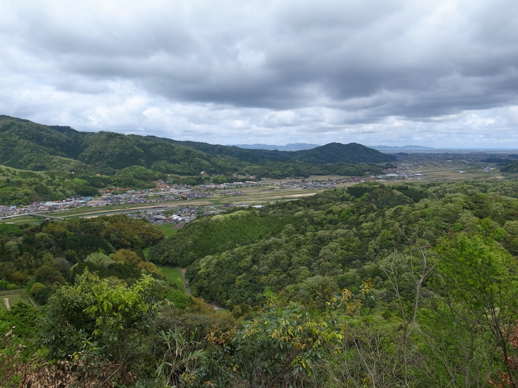 広瀬の町並み