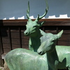 鹿の像