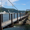 雁島の吊り橋