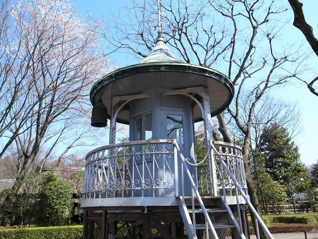 上野消防署望楼上部