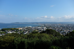 館山湾と館山市街