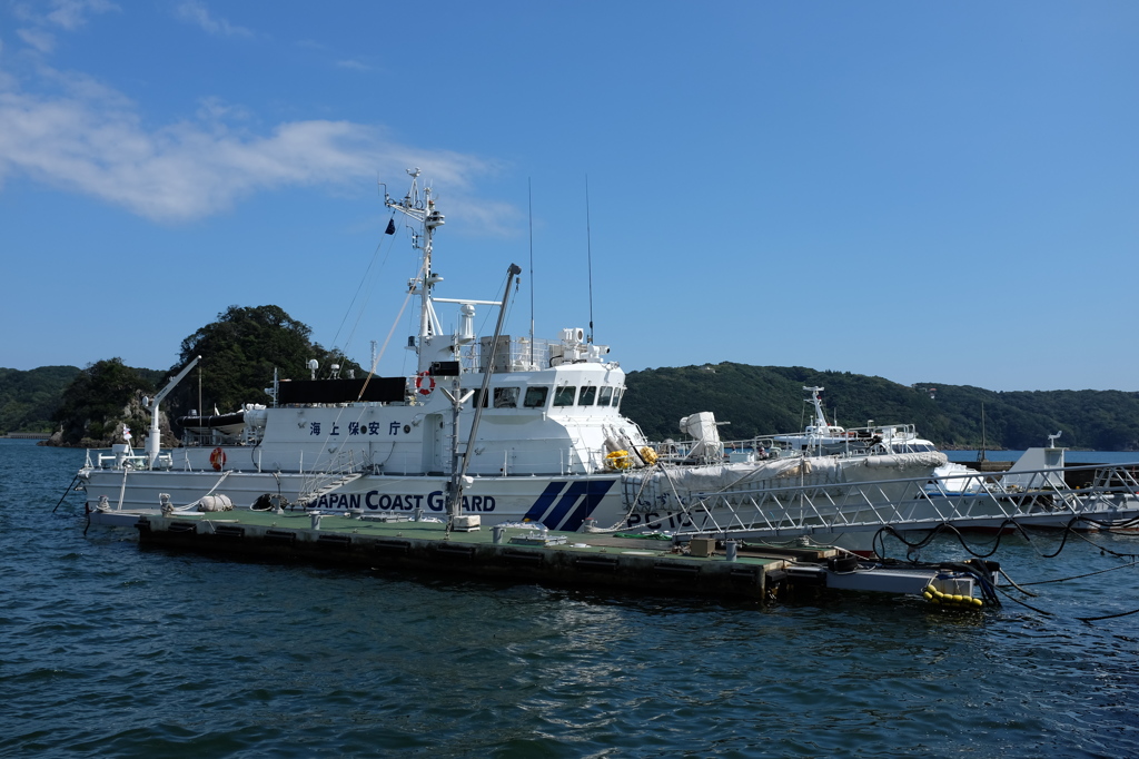 下田港の巡視船