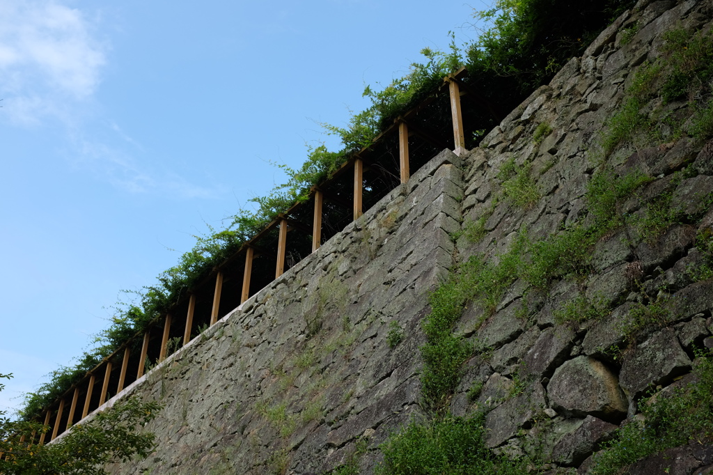 津山城の石垣