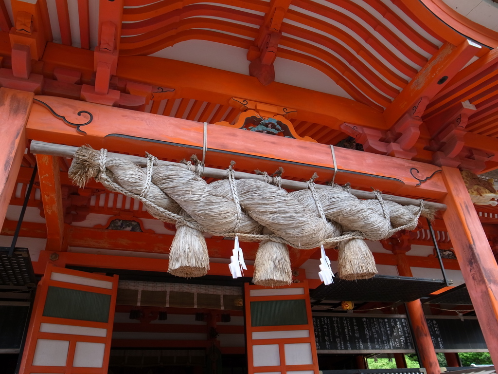 日御碕神社のしめ縄