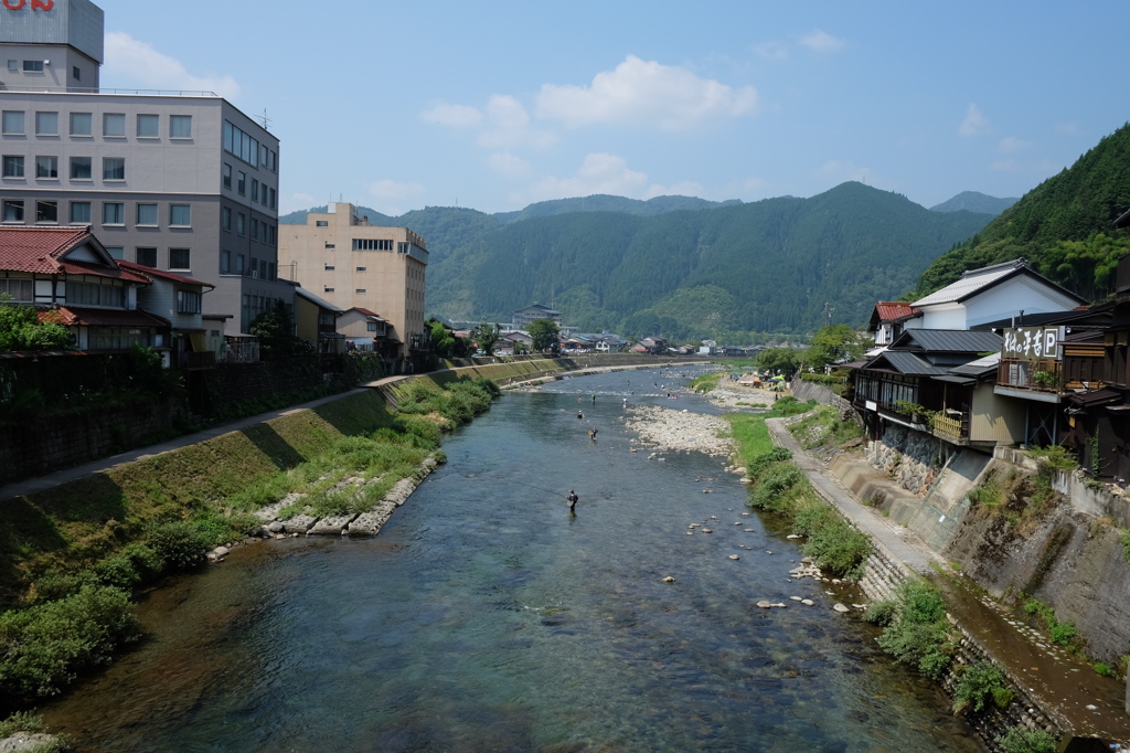 郡上八幡の吉田川