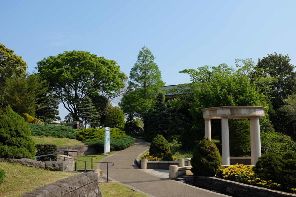 山手西洋館の庭園