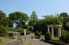 山手西洋館の庭園