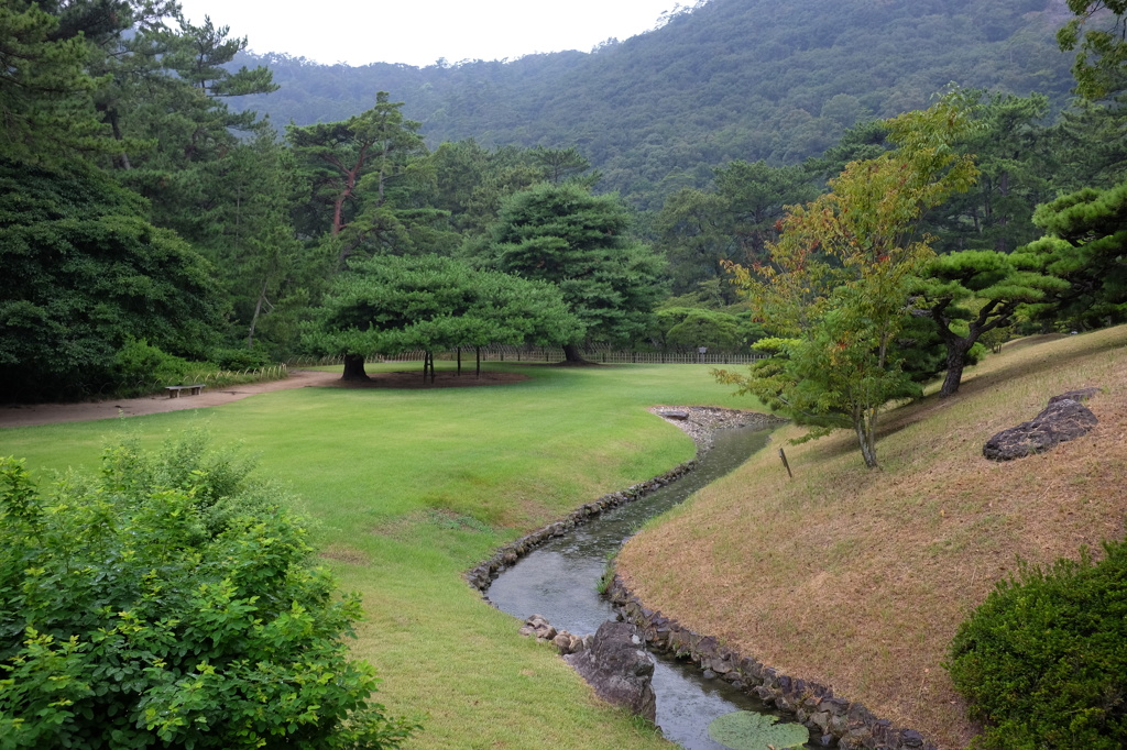 栗林公園の曲水