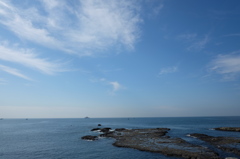 湘南の海と青空
